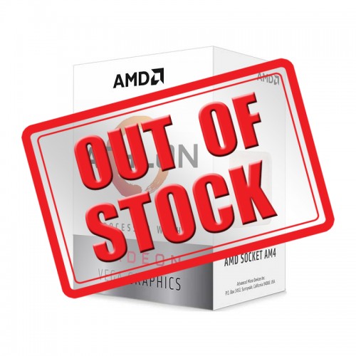 AMD Athlon 3000G Dual Core CPU with SMT, Unlocked Multiplier, Integrated Radeon Vega 3, Socket AM4, 3.5GHz