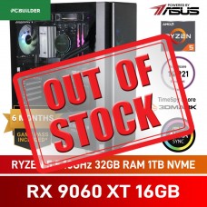 PCBuilder SEEKER Gaming PC — AMD Ryzen 5 7600 / 32GB DDR5-6000 / Radeon RX 9060 XT 16GB / 1TB Gen4 NVMe SSD / Windows 11 Home — Powered by ASUS PCBuilder SEEKER Gaming PC — AMD Ryzen 5 7600 / 32GB DDR5-6000 / Radeon RX 9060 XT 16GB / 1TB Gen4 NVMe SSD / Windows 11 Home — Powered by ASUS