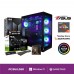 PCBuilder VALOUR Gaming PC — AMD Ryzen 7 9700X / 32GB DDR5-6000 / GeForce RTX 5070 Ti 16GB / 1TB Gen4 NVMe SSD / Windows 11 Home — Powered by ASUS