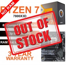 AMD Ryzen 7 7800X3D / Gigabyte B650 Eagle AX Motherboard / No RAM (DDR5) Upgrade Kit AMD Ryzen 7 7800X3D / Gigabyte B650 Eagle AX Motherboard / No RAM (DDR5) Upgrade Kit