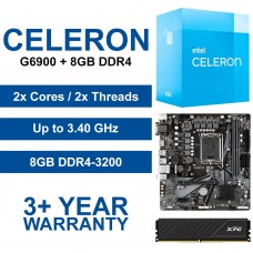 Celeron G6900 / Gigabyte H610M H DDR4 Motherboard / 8GB DDR4-3200 Upgrade Kit