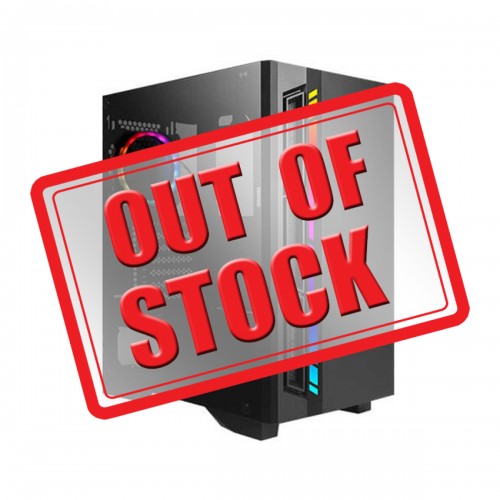 Antec NX400 Tempered Glass RGB Mid-Tower ATX Case — Black