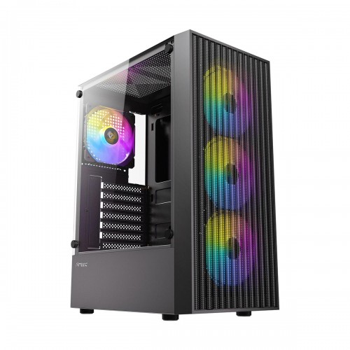 Antec AX27 RGB ELITE Tempered Glass Mid Tower ATX Case — Black