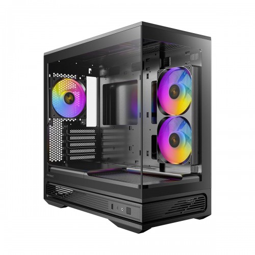 Antec C2M ARGB Tempered Glass Mini Tower Micro ATX Case — Black