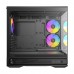 Antec C2M ARGB Tempered Glass Mini Tower Micro ATX Case — Black
