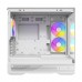 Antec C2M ARGB WHITE Tempered Glass Mini Tower Micro ATX Case — White