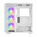 Antec CONSTELLATION C3 ARGB Tempered Glass Mid Tower ATX Case — White