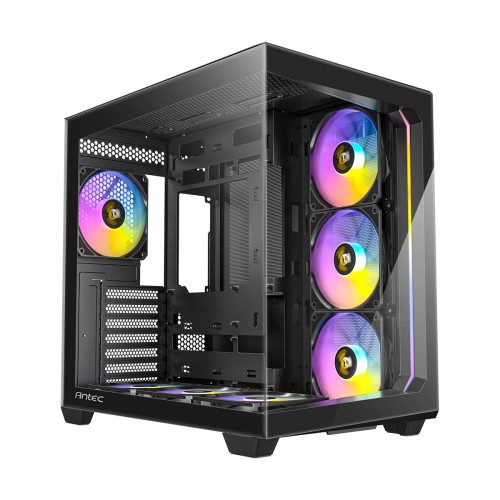 Antec CONSTELLATION C5 ARGB Tempered Glass Dual Chamber Mid Tower ATX Case — Black Antec CONSTELLATION C5 ARGB Tempered Glass Dual Chamber Mid Tower ATX Case — Black