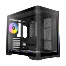 Antec CONSTELLATION C5 CURVE ARGB Tempered Glass Dual Chamber Mid Tower ATX Case — Black Antec CONSTELLATION C5 CURVE ARGB Tempered Glass Dual Chamber Mid Tower ATX Case — Black