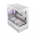 Antec CX200M ELITE RGB Tempered Glass Mid Tower Micro ATX Case — White