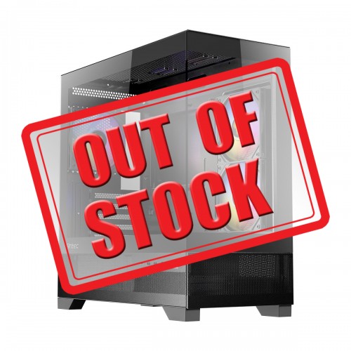 Antec CX500M RGB Tempered Glass Mini Tower Micro ATX Case — Black Antec CX500M RGB Tempered Glass Mini Tower Micro ATX Case — Black