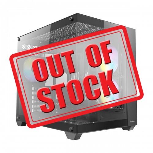Antec CX800 ARGB Tempered Glass Dual Chamber Mid Tower ATX Case — Black