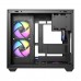 Antec CX800 RGB ELITE Tempered Glass Dual Chamber Mid Tower ATX Case — Black