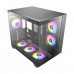 Antec CX800 RGB ELITE Tempered Glass Dual Chamber Mid Tower ATX Case — Black