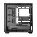 Antec FLUX WOOD Tempered Glass Mid Tower E-ATX Case — Black