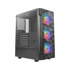 Antec NX260 Tempered Glass RGB Mid-Tower ATX Case — Black