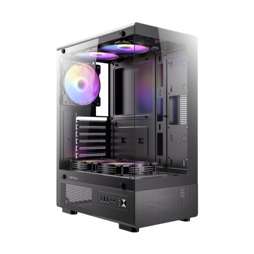 Antec VCX300 ARGB Tempered Glass Mid Tower ATX Case — Black