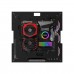 AZZA Pyramid RGB Tempered Glass Cube E-ATX Case — Grey