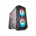 Cooler Master MasterCase H500 ARGB Tempered Glass Mid Tower ATX Case — Iron Grey Cooler Master MasterCase H500 ARGB Tempered Glass Mid Tower ATX Case — Iron Grey