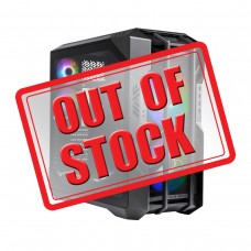 Cooler Master HAF 700 ARGB Tempered Glass Full Tower E-ATX Case — Titanium Grey Cooler Master HAF 700 ARGB Tempered Glass Full Tower E-ATX Case — Titanium Grey
