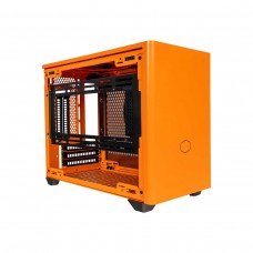 Cooler Master MasterBox NR200P COLOR Mini Tower Mini ITX Case — Sunset Orange