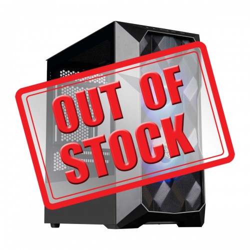 Cooler Master MasterBox TD300 MESH ARGB Tempered Glass Mini Tower Micro ATX Case — Black