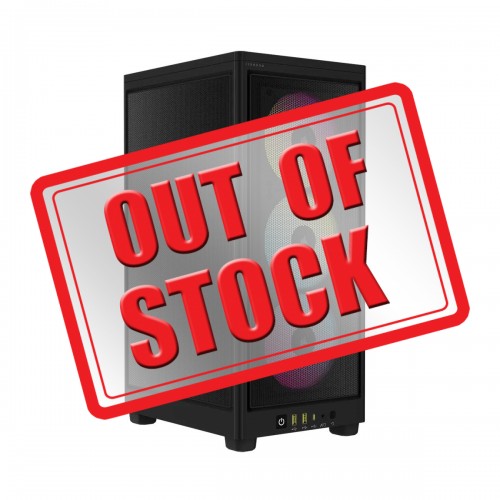 Corsair 2000D RGB AIRFLOW Mini Tower Mini ITX Case — Black