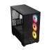 Corsair 2800X RS-R ARGB Tempered Glass Mini Tower Micro ATX Case — Black