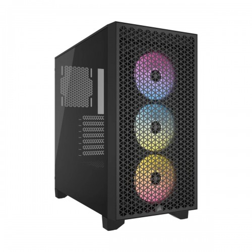 Corsair 3000D RGB AIRFLOW Edition Tempered Glass Mid Tower ATX Case — Black