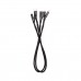 Corsair CC-8900244 Premium Sleeved Front Panel Extension Kit 30cm — Black