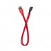 Corsair CC-8900246 Premium Sleeved Front Panel Extension Kit 30cm — Red