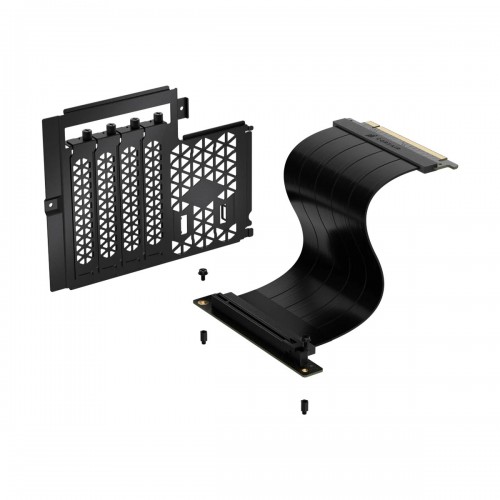 Corsair 2500 Series Vertical GPU Mount Kit with PCI-Express 4.0 Riser Cable — Black