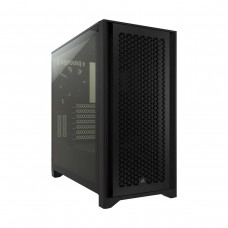 Corsair 4000D Airflow Edition Tempered Glass Mid Tower E-ATX Case — Black