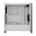 Corsair 4000D Tempered Glass Mid Tower E-ATX Case — White