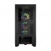 Corsair iCUE 4000X RGB Tempered Glass Mid Tower E-ATX Case — Black