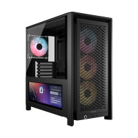 Corsair FRAME 4000D LCD RS Modular Tempered Glass Mid Tower E-ATX Case — Black