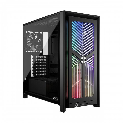 Corsair FRAME 4000X RS ARGB Modular Tempered Glass Mid Tower E-ATX Case — Black