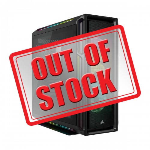 Corsair iCUE 5000T RGB Tempered Glass Mid Tower ATX — Black