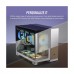 Corsair iCUE LINK 2500X RGB Edition Tempered Glass Mid Tower Dual Chamber Micro ATX Case — Black