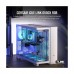 Corsair iCUE LINK 6500X RGB Tempered Glass Mid Tower Dual Chamber ATX Case — White Corsair iCUE LINK 6500X RGB Tempered Glass Mid Tower Dual Chamber ATX Case — White