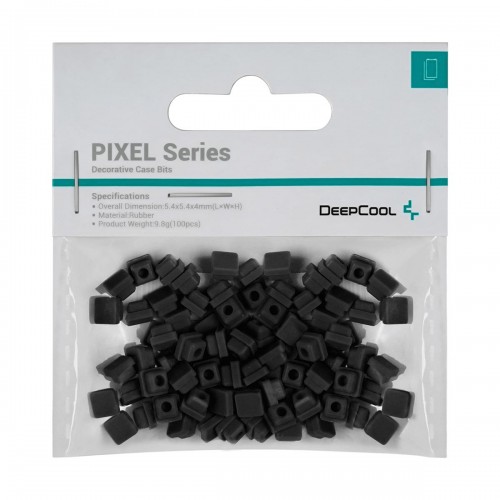 DeepCool PIXEL Series Silicone Case Bits, 100 Pieces — Black