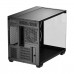 DEEPCOOL CG330 3F ARGB Tempered Glass Dual Chamber Mini Tower Micro ATX Case — Black