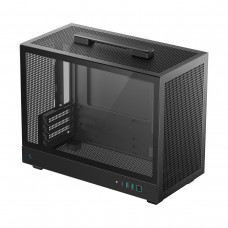 DEEPCOOL CH160 PLUS Tempered Glass Mini Tower ITX Case — Black DEEPCOOL CH160 PLUS Tempered Glass Mini Tower ITX Case — Black