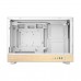 DEEPCOOL CH260 WOOD WH Tempered Glass Mini Tower Micro ATX Case — White DEEPCOOL CH260 WOOD WH Tempered Glass Mini Tower Micro ATX Case — White