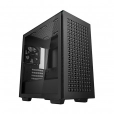 DEEPCOOL CH370 Tempered Glass Mini Tower Micro ATX Case — Black DEEPCOOL CH370 Tempered Glass Mini Tower Micro ATX Case — Black