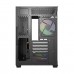 FSP M341 ARGB Tempered Glass Dual Chamber Mid Tower ATX Case — Black