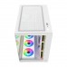 FSP M341 ARGB Tempered Glass Dual Chamber Mid Tower ATX Case — White