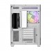 FSP M580 ARGB Tempered Glass Dual Chamber Mid Tower ATX Case — White
