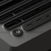 HAVN HS 420 VGPU Panoramic Tempered Glass Mid Tower E-ATX Case with Vertical GPU Mount — Black