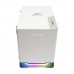 InWin A1 Prime Sirius Loop ARGB Mini ITX Case with Qi Charging and 750w 80 PLUS Gold PSU — White